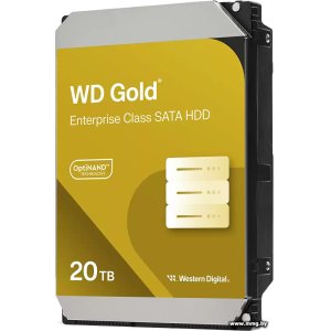 Купить 20000Gb WD Gold WD202KRYZ в Минске, доставка по Беларуси