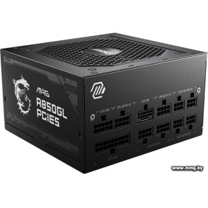 850W MSI MAG A850GL PCIE5 (306-7ZP8A11-CE0)