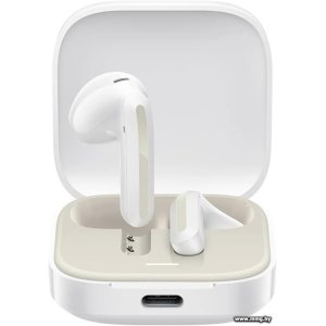 Купить Xiaomi Redmi Buds 6 Active M2344E1 (белый) (BHR8391GL) в Минске, доставка по Беларуси