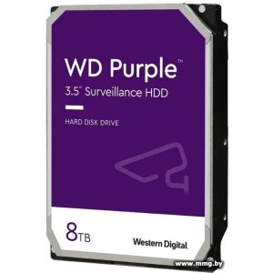 Купить 8000Gb WD Purple WD85PURU в Минске, доставка по Беларуси