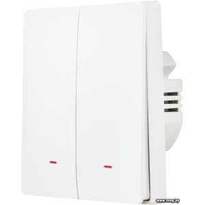 Купить Выключатель Hommyn zigbee 2 клавиши SWZBNN02W (НС-1587119) в Минске, доставка по Беларуси
