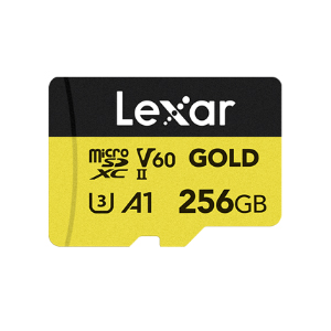 Lexar 256GB microSDXC Professional GOLD LMSGOLD256G-BNNNG