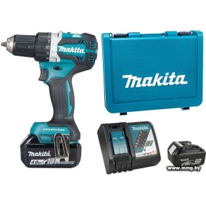 Купить Makita DDF484RME (с 2-мя АКБ, кейс) в Минске, доставка по Беларуси