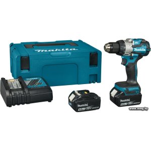 Купить Makita DDF489RTJ (с 2-мя АКБ, кейс) в Минске, доставка по Беларуси