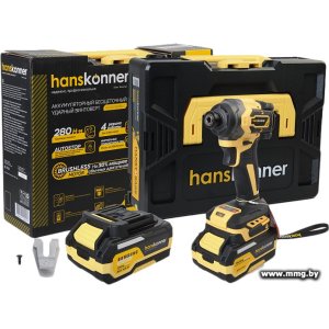 Купить Hanskonner HCD20280BLC (с 1-им АКБ, кейс) в Минске, доставка по Беларуси