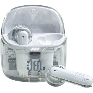 Купить JBL Tune Flex Ghost (белый, китайская версия) JBLTFLEXGWHTCN в Минске, доставка по Беларуси