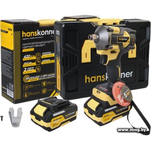 Купить Hanskonner HCD20420BLC (с 1-им АКБ, кейс) в Минске, доставка по Беларуси