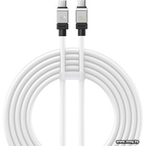 Кабель Baseus CoolPlay 100W 2м White (CAKW000302)