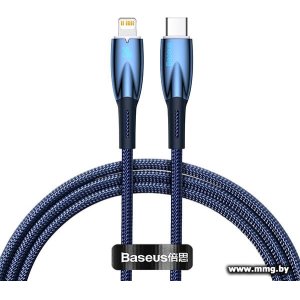Купить Кабель Baseus Glimmer 1m Blue (CADH000003) в Минске, доставка по Беларуси