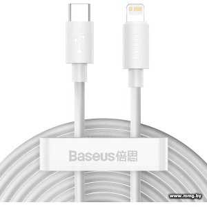 Купить Кабель Baseus Simple Wisdom White (TZCATLZJ-02) в Минске, доставка по Беларуси