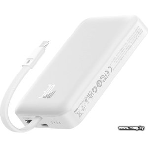 Baseus P1002210B223-00 Type-C Edition 30W 10000mAh (белый)
