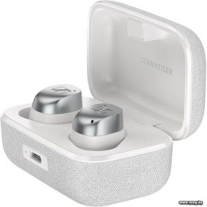 Купить Sennheiser Momentum True Wireless 4 (белый/серебристый) в Минске, доставка по Беларуси