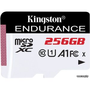 Купить Kingston 256GB microSDXC High Endurance SDCE/256GB в Минске, доставка по Беларуси