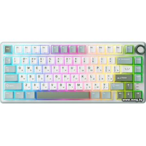 Royal Kludge R75 RGB Sky Cyan (RK Brown)