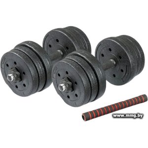 Набор с соединительным грифом TREX Sport 2x10кг композитные