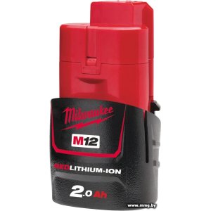 Купить Аккумулятор Milwaukee M12 M12B2 4932430064 (12В/2 Ач) в Минске, доставка по Беларуси