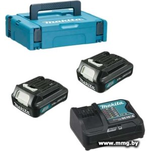 Makita BL1016 + DC10SB (12В/1.5 Ah + 10.8-12В)