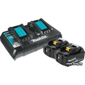 Makita BL1850B + DC18RD 191L75-3 (18В/5 Ah + 7.2-18В)