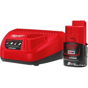 Аккумулятор Milwaukee M12 M12NRG-201 4933451900 (12В/2 Ач + 12В)