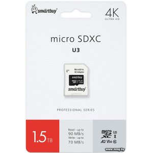 Купить SmartBuy 1.5TB microSDXC SB1T5SDP01 в Минске, доставка по Беларуси