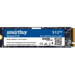 Купить SSD 512GB SmartBuy Stream SBSSD512-STE14-M2P3 в Минске, доставка по Беларуси