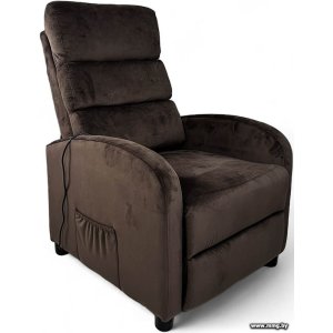 Массажное кресло Calviano 2164 (коричневый велюр)