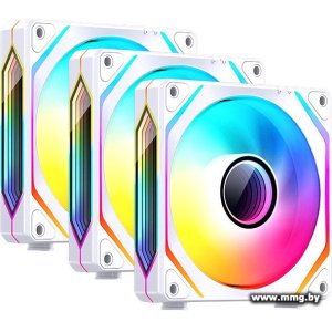 for Case Jonsbo ZL-120 (белый, 3 шт.)