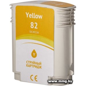 Купить Картридж Sakura Printing SIC4913A (аналог HP 82 Yellow) в Минске, доставка по Беларуси