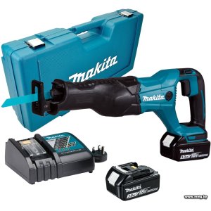 Купить Makita DJR186RFE (с 2-мя АКБ, кейс) в Минске, доставка по Беларуси