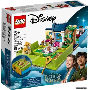 LEGO Disney 43220 Приключение Питера Пэна и Венди по сборник