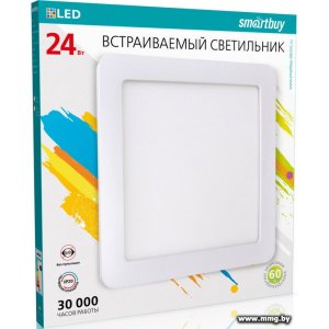 Купить Точечный светильник SmartBuy SBL-DLSq-24-4K в Минске, доставка по Беларуси