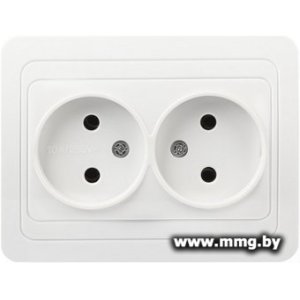 Розетка SmartBuy Марс SBE-02w-10-S2-N