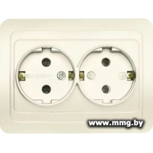 Купить Розетка SmartBuy Марс SBE-02i-16-S2-Z-c в Минске, доставка по Беларуси