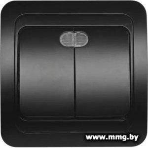 Купить Выключатель SmartBuy Марс SBE-02b-10-SW2-1-c в Минске, доставка по Беларуси