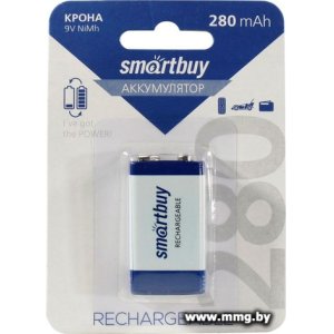 Аккумулятор SmartBuy 280 мАч 9V Крона SBBR-9V-1B280