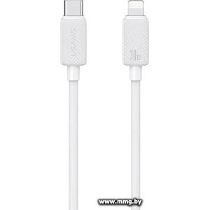 Кабель Usams US-SJ692 USB Type-C - Lightning (1 м, белый)