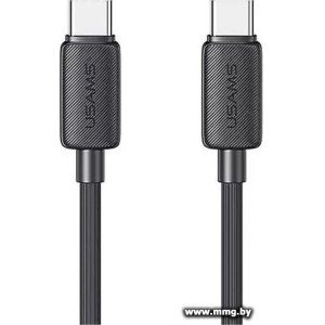 Кабель Usams US-SJ691 USB Type-C - USB Type-C (1 м, черный)