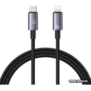 Кабель Usams US-SJ662 USB Type-C - Lightning (1.2 м, черный)