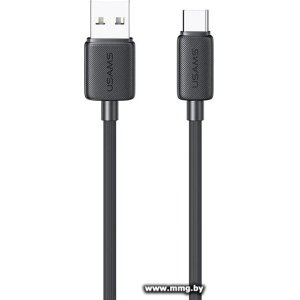 Кабель Usams US-SJ688 USB Type-A - USB Type-C (1 м, черный)