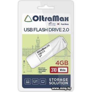 Купить 4GB OltraMax 310 (белый) в Минске, доставка по Беларуси