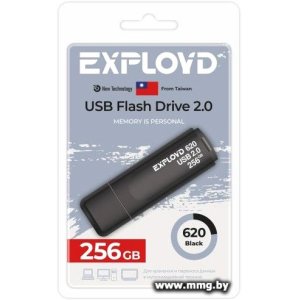 Купить 256Gb Exployd 620 (черный) EX-256GB-620-Black в Минске, доставка по Беларуси