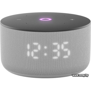 Купить Яндекс Станция Мини 3 с часами (серый) YNDX-00027GRY в Минске, доставка по Беларуси