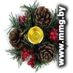 Купить Серпантин Ягодный лес 11 см (зеленый/коричневый) 185-0522 в Минске, доставка по Беларуси