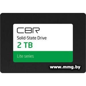 Купить SSD 2TB CBR Lite SSD-002TB-2.5-LT22 в Минске, доставка по Беларуси