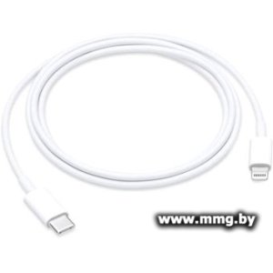 Кабель KS-is KS-490W-1 USB Type-C - Lightning (1 м, белый)