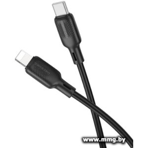 Кабель Borofone BX113 Type-C - Lightning 1м (черный)