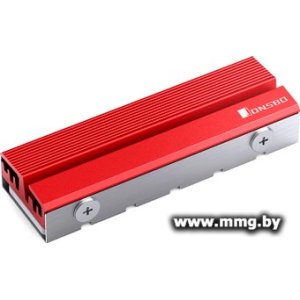 Купить Радиатор для SSD M.2 Jonsbo M.2-6 (красный) в Минске, доставка по Беларуси