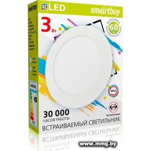 Купить Точечный светильник SmartBuy SBL-DL-3-65K в Минске, доставка по Беларуси