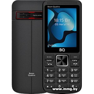 Купить BQ-Mobile BQ-2455 Boom Quattro (черный) в Минске, доставка по Беларуси