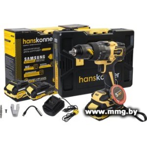 Купить Hanskonner HCD20165PRO (с 2-мя АКБ, кейс) в Минске, доставка по Беларуси